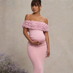 Club L London Strapless Pink Dress